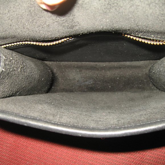 ❤️Vintage COACH 9930 Willis Murphy BLACK Leather Crossbody Bag Purse +FOB - Picture 8 of 9